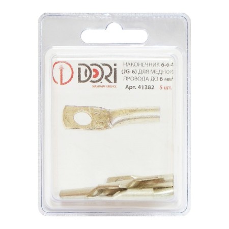 Dori tips copper puddled JG-6 6mm2, 5pcs-1