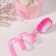 Kapron tape, 20 mm, 20 ± 1 m, color pink No. 5