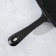 Pan grill Cast iron shade "Square", 23 × 23 cm, with a drain and a pen, black color