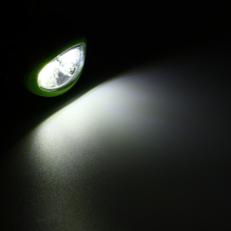 Battery voluntary flashlight, 5W, 1200 mAh, 120 lm, 2 modes, laser, 5 x 6.5 cm, green-5