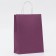 Craft package lilac, round handle, 18 x 8 x 25 cm, 120 g