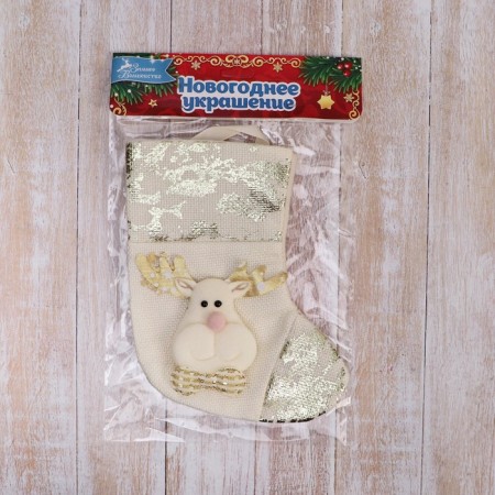Nosok for gifts "Deer, Potal" 11x16 cm, gold-2