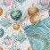 Paper packing glossy bilateral “Christmas tree balls”, 70 x 100 cm, new year