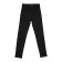 Pants for girls, height 122 cm, black color
