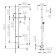 Shower column Bravat Fit S for a shower without a mixer (upper shower of a square shape)