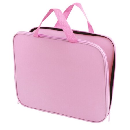 Lightning folder with handles Staff EVERYUDAY A4, polyester, pale pink, 272184-2