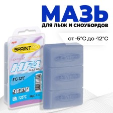 Paraffin Sprint Pro, HF4 Blue, 60g, -5 -12 ° C
