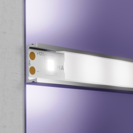 LED tape Maytoni, 12V, IP20, 2835, 7.2W/m, 6000K, 5 m, monochrome glow-2