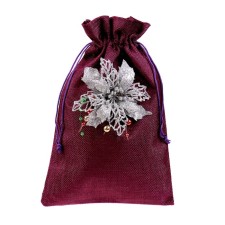 Gift bag, “flower”, shine, size: 19 × 27 cm, mix