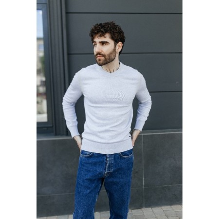 Jumper male ise, size 58, color gray color-3