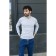 Jumper male ise, size 58, color gray color