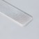 Nail glass file, laser, 9 cm, in a plastic case