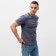 Men's T-shirt Minaku "Abstraction" Graphite color, river 56