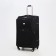 Big suitcase 28 ", a lightning department, code castle, 4 wheels, 2 outer pockets, black color