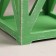 Kashpo wooden 14 × 14 × 26 cm "Lantern High-Teke Provence", green