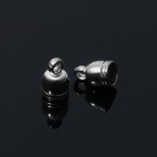Elose-macemaker glue 1.1 × 0.7 × 0.7 cm, (set 10 pcs.), Silver color
