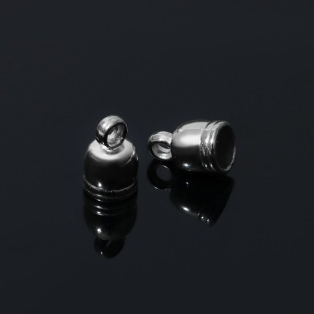 Elose-macemaker glue 1.1 × 0.7 × 0.7 cm, (set 10 pcs.), Silver color
