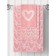 Trick Tensor Guten Morgen Hearts Pink, 450 grams, size 70x130 cm, pink color