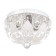 Boucher chandelier "Magnolia" E27 3x40W 29x29x20 Model: 2800128