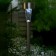 Garden lamp on the sunny battery "Trapezius", 5.3 × 38 × 5.3 cm, 1 LED, glow white