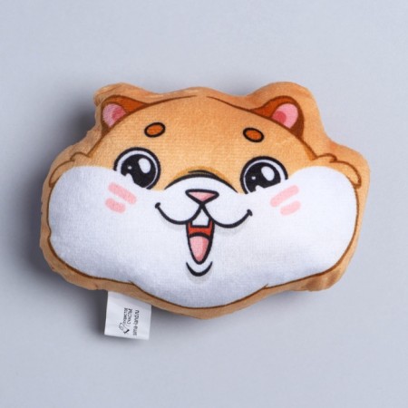 A toy for cats with mint "hamster", 12 x 9.2 cm-5
