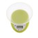 Libra Kitchen "Dobrynya" do-3008, electronic, up to 7 kg, light green