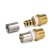 The clutch-press RIIFO OMNI, 1/2 "x 16 mm, external thread, brass