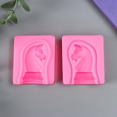 Mold Silicon "Horse" set 2 pcs 4.5x2.6 cm