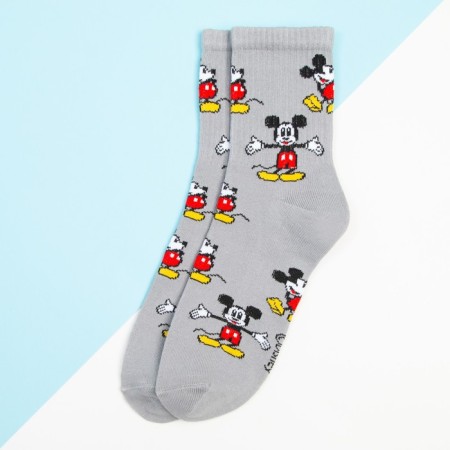 Socks for the boy "Mickey Mouse", Disney, 16-18 cm, color gray color-1