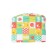 A set of sides in a crib with a canopy "Bear with a berry"