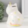 Pig a piggy bank Ceramics "Cat-Sable" 13x10x16 cm