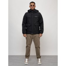 Sports male jacket, size 50, black color