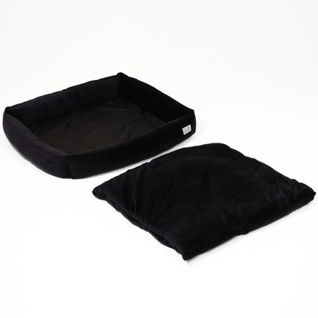 Lynchik for cats and dogs velor Pet Lab, 70 x 65 x 15 cm, black-2