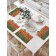 Set of napkins for setting the table "poppy field", rectangular, size 32x46 cm, 4 pcs