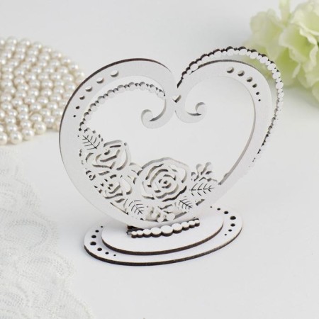 Stand for the rings "Romance" 13x5.5x13, white-white-2