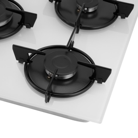 Honing surface Homsair HGG431WH, gas, 3 burners, white-8