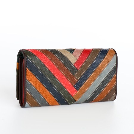 Women's wallet on magnets, colorful color-1