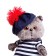 Soft toy "Basik in Telnyazhka and take", 19 cm