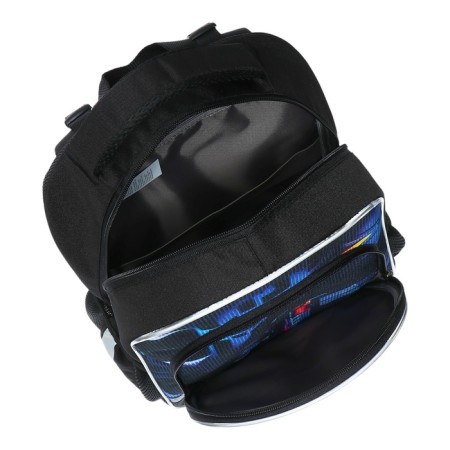School backpack Erich Krause ergoline 15l, 39 x 28 x 14 cm, ergonomic back, Cyber ​​Game 59873-7