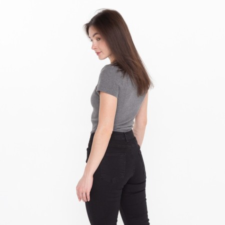 Female T -shirt, Anthracite color, size S (42)-2