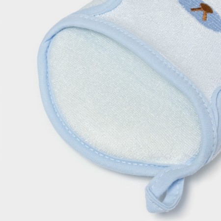 Moacher mittens children's shares "Bear", for bathing, 16 cm, blue-2