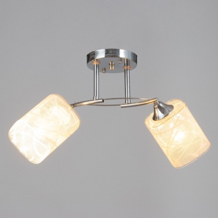 Ceiling Ceiling Paul 2HE27 40W Chrome-1