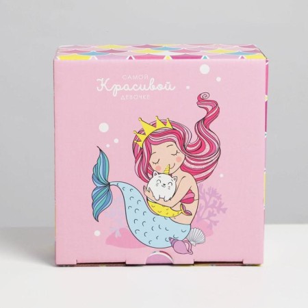 Box - Penal, Gift packaging, “Beautiful”, 15 x 15 x 7 cm-5