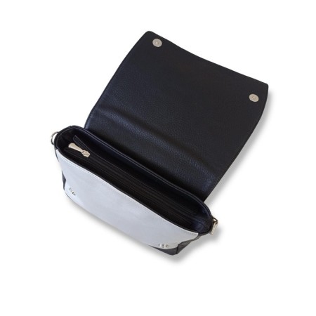 Bag Messenger, valve department, external pocket, black color-3