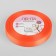 Satin tape, 12 mm × 23 ± 1 m, carrot color # 22