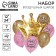 Bouquet of balloon balloons, Latex, foil, set 7 pcs.