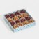 Box for confectionery with PVC cover "New Year's commotion", 15 x 15 x 3 cm, New Year