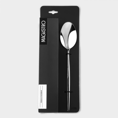 Tablespoons of stainless steel magistro "blink", length 22 cm, 6 pcs-4
