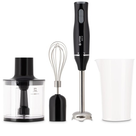 Bleader Vitek VT-3424, Poster, 800 W, 0.45/0.7 L, 2 speeds, black