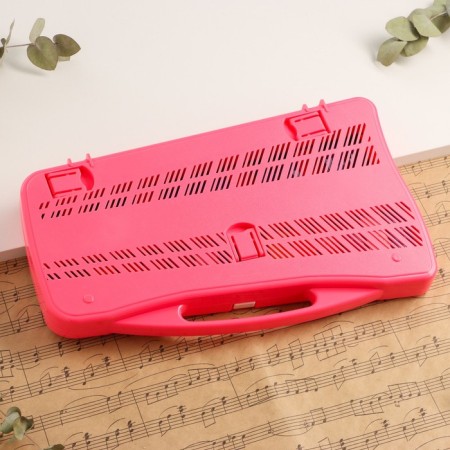 Musical tool Music Life, 25 tones, case, 2 sticks, pink-4